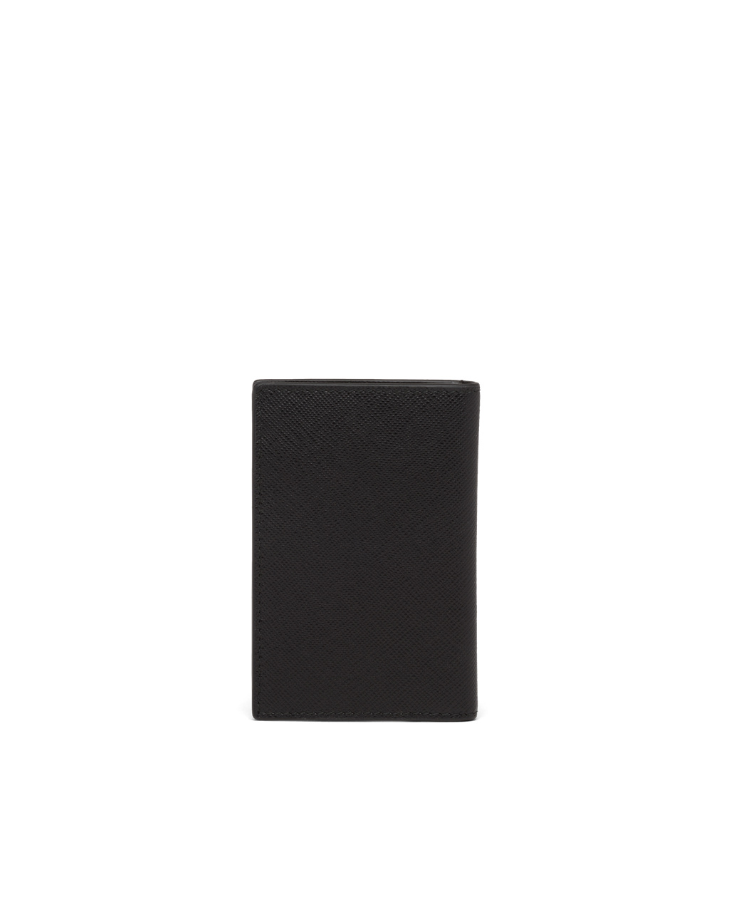 Prada Saffiano Cuero Card Holder Negras | 59130-ALWI