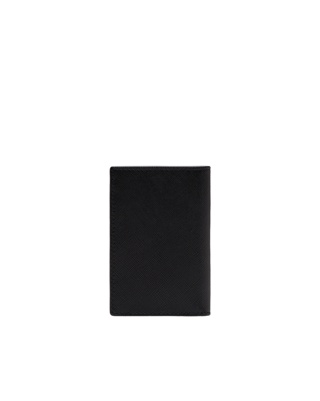 Prada Saffiano Cuero Card Holder Negras | 72034-ADCT