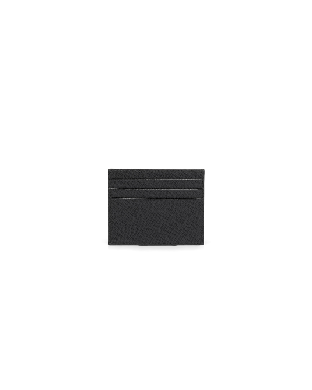 Prada Saffiano Cuero Card Holder Negras | 85096-BJCN