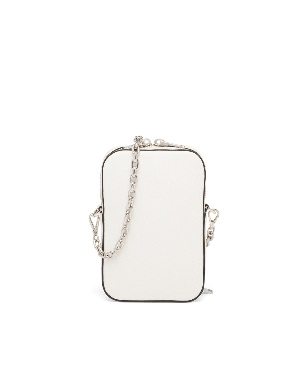 Prada Saffiano Cuero Mini Bag Blancas | 34019-WHTG