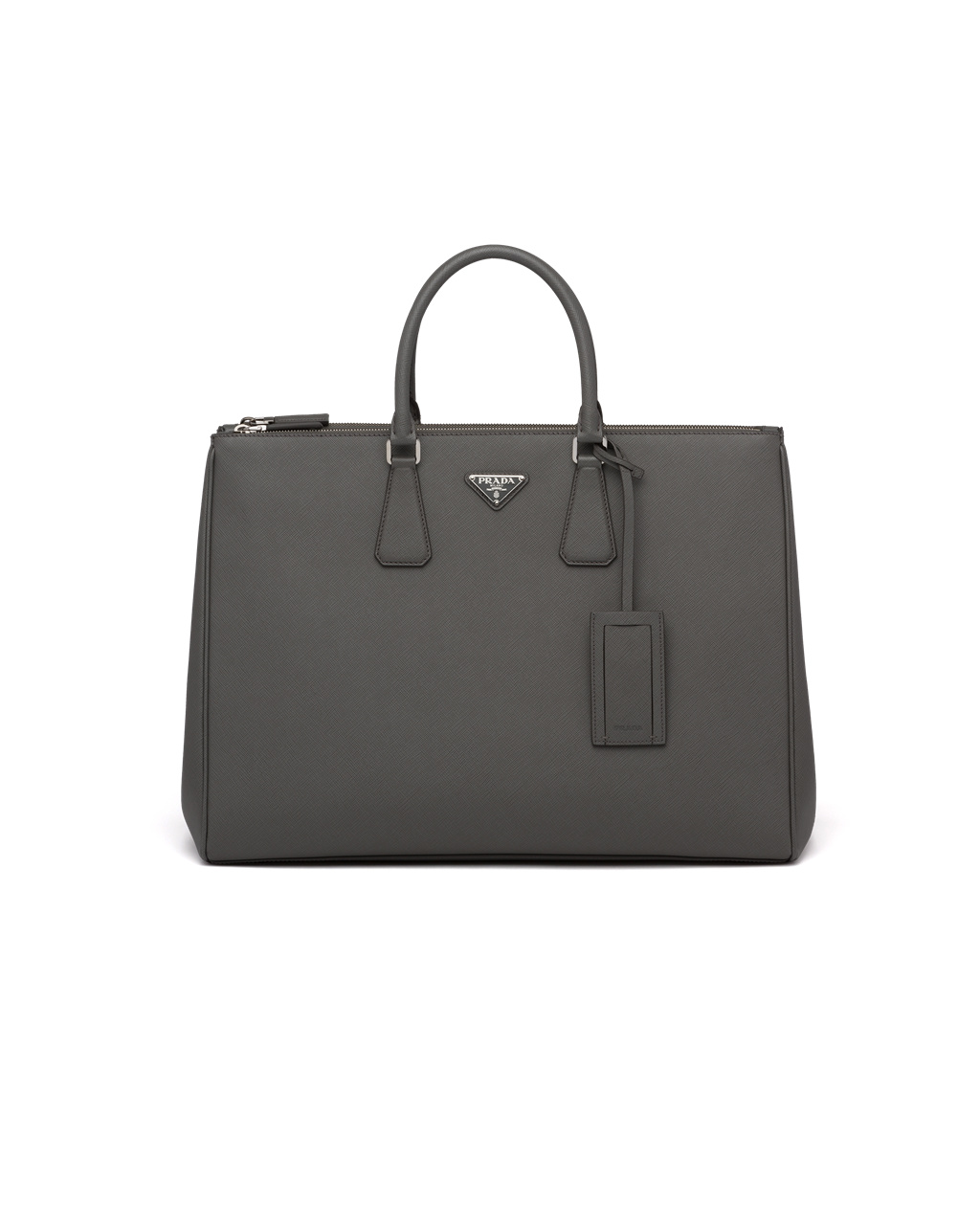 Prada Saffiano Cuero Prada Galleria Bag Marble Gray | 35160-HGDQ