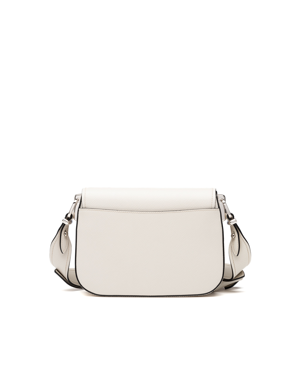 Prada Saffiano Cuero Shoulder Bag Blancas | 05618-OKIP