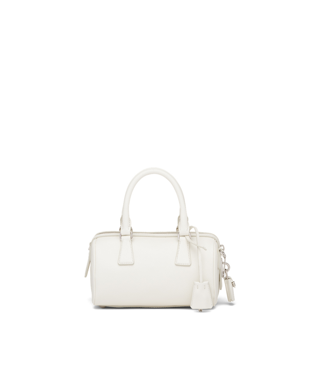 Prada Saffiano Cuero Top-handle Bag Blancas | 97485-WRTD