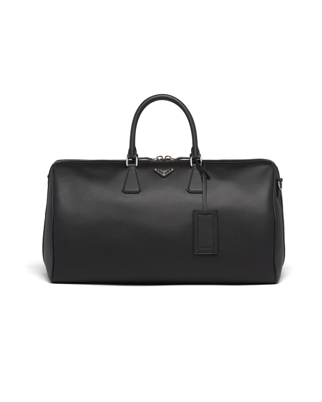 Prada Saffiano Cuero Travel Bag Negras | 64312-NLVQ