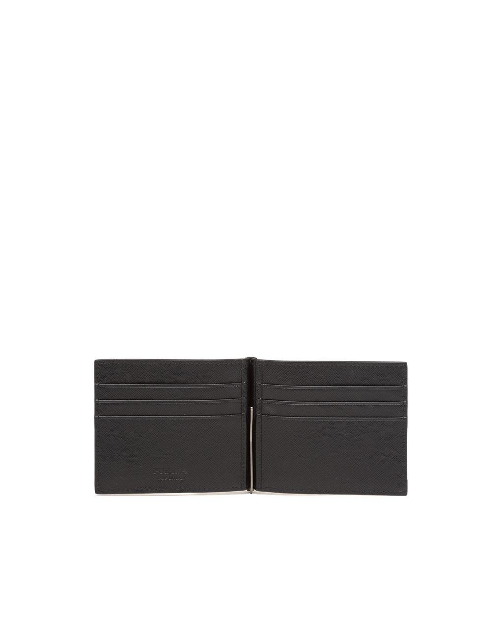 Prada Saffiano Cuero Wallet Negras | 34120-LDAP