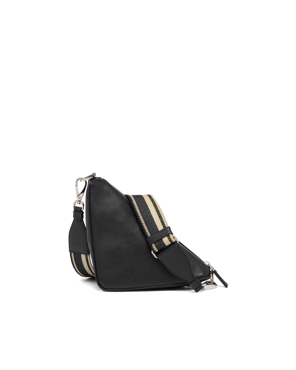 Prada Saffiano Prada Triangle Bag Negras | 96243-MGZS