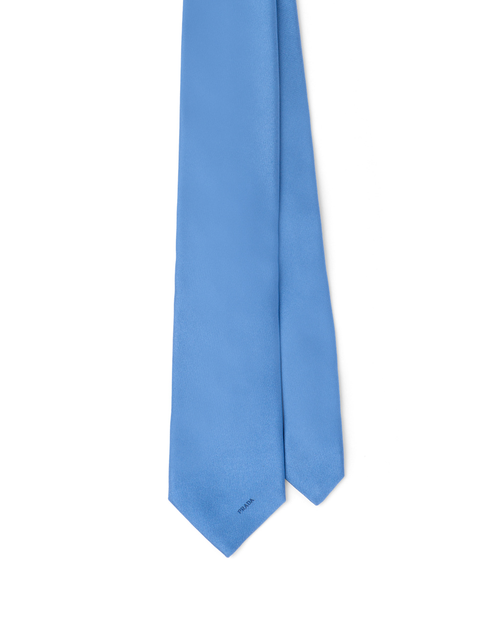 Prada Satin Tie Azules Claro | 84905-CQOM