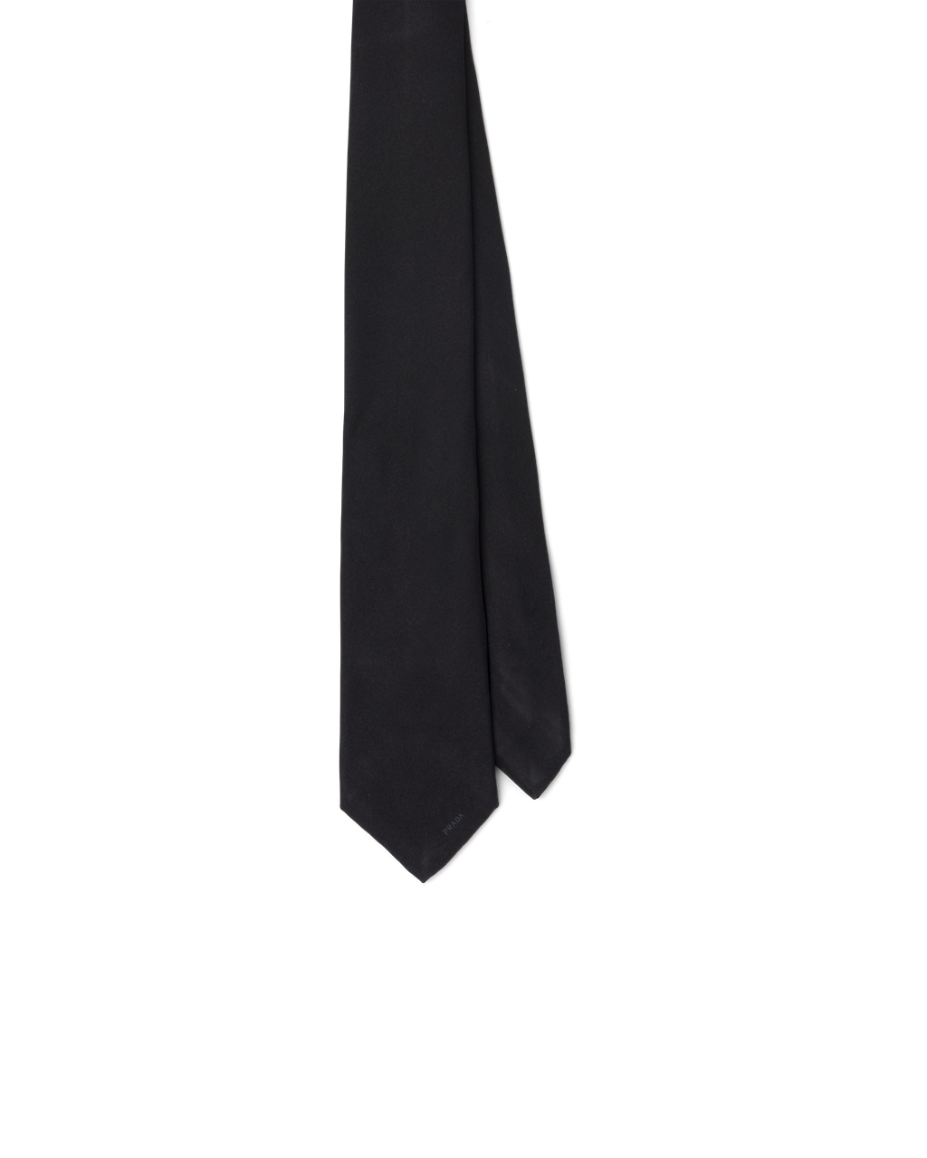 Prada Satin Tie Negras | 95627-LENQ