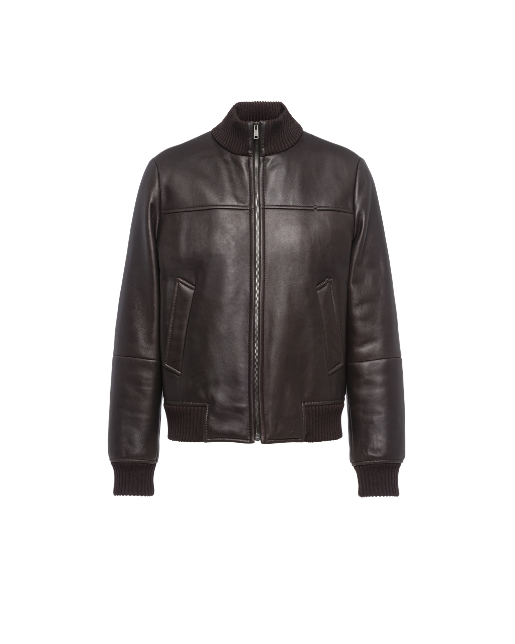 Prada Sheepskin Jacket Marrones Oscuro | 20169-QGXL