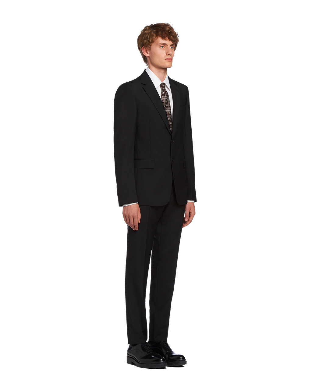 Prada Single Breasted Wool And Mohair Suit Negras | 30641-KWLS