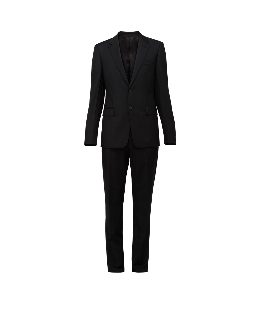 Prada Single Breasted Wool And Mohair Suit Negras | 30641-KWLS