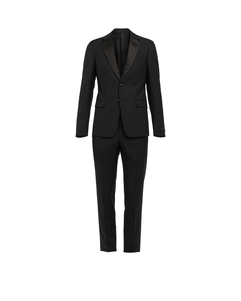 Prada Singled-breasted Two-button Wool Mohair Tuxedo Negras | 58127-QJXO