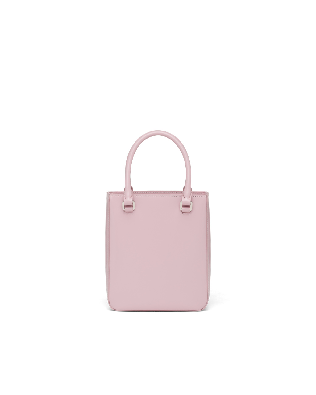 Prada Small Brushed Cuero Tote Rosas | 45970-GSTD