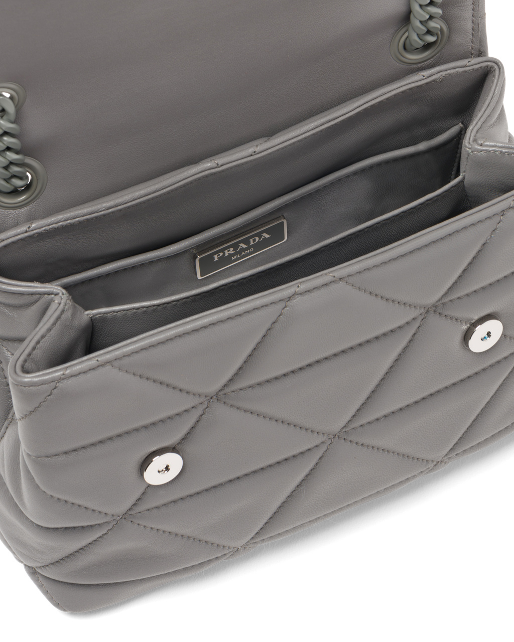 Prada Small Nappa Cuero Prada Spectrum Bag Marble Gray | 07126-YOKF