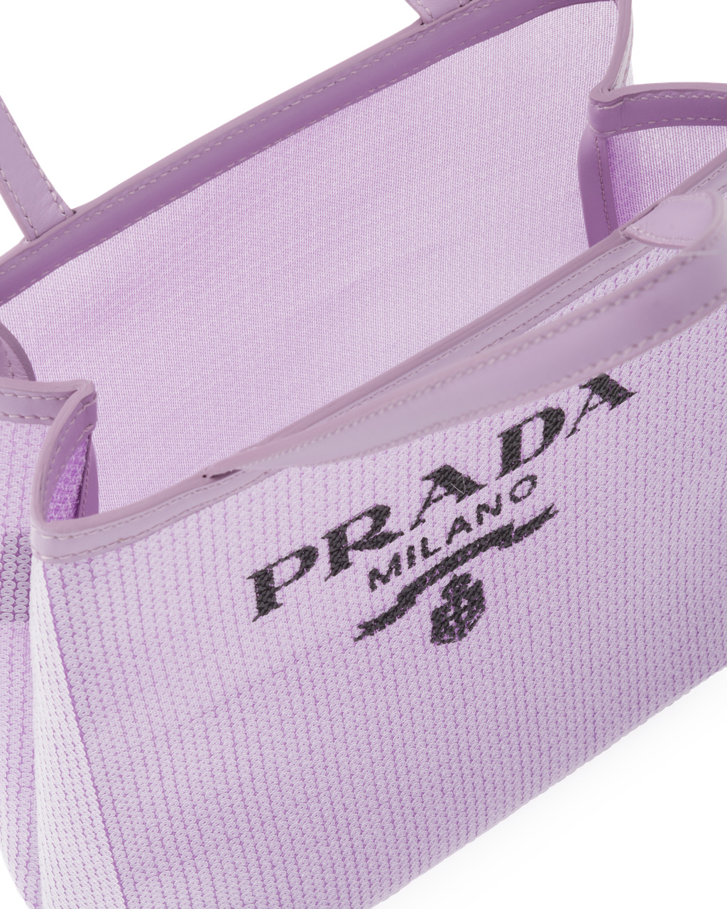 Prada Small Sequined Mesh Tote Bag Lily | 89254-KDMT