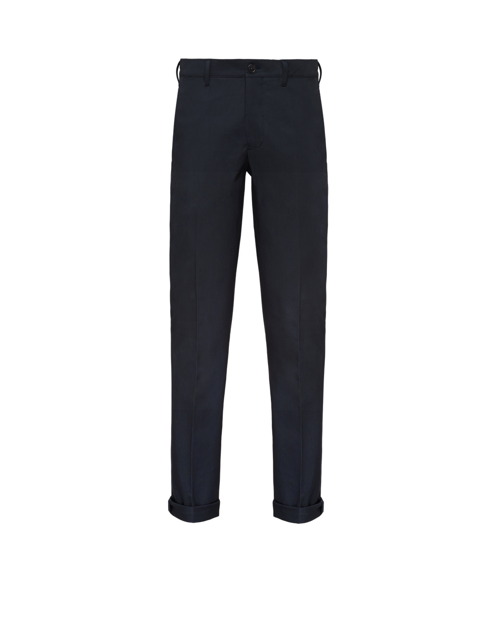 Prada Stretch Gabardine Trousers Azul Marino | 40392-WEVX