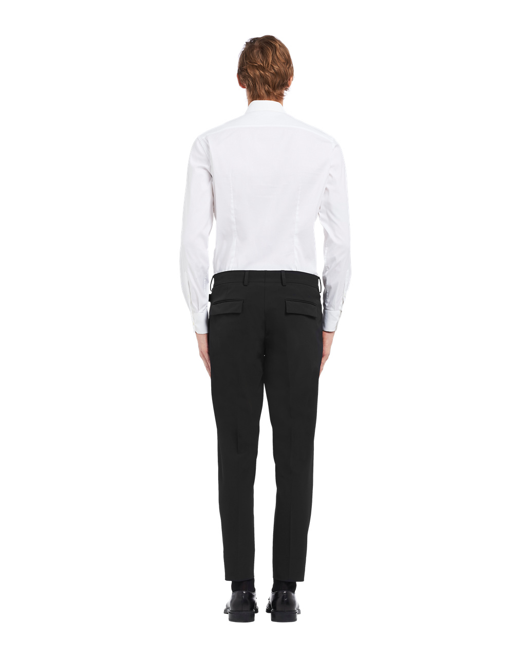 Prada Stretch Technical Fabric Trousers Negras | 87310-HRPD