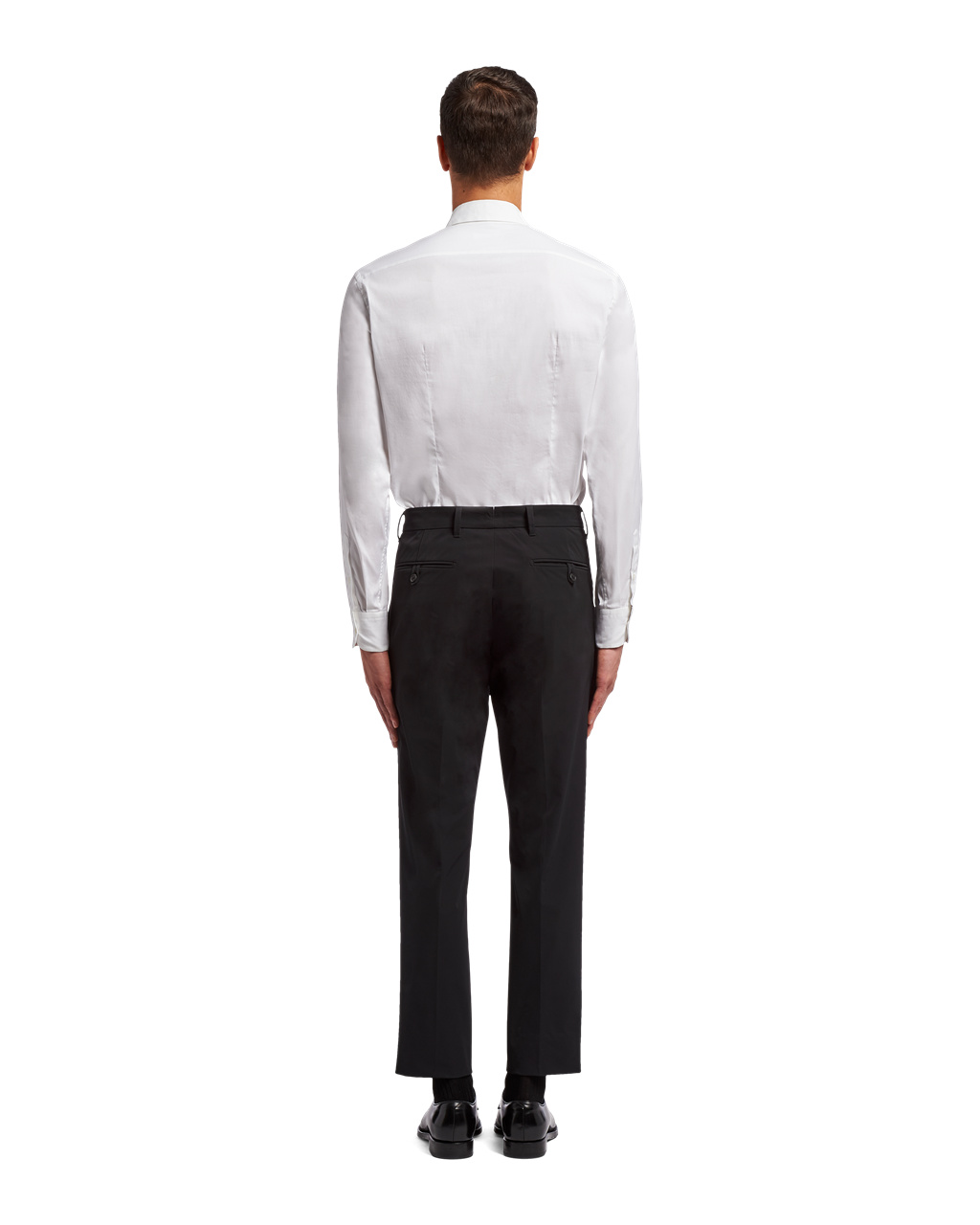 Prada Stretch Technical Fabric Trousers Negras | 98465-NMKR