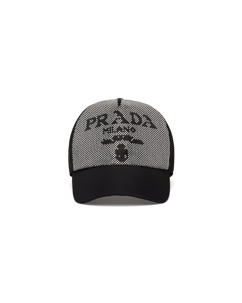 Prada Studded Re-nylon Baseball Cap Negras | 73561-AOFV