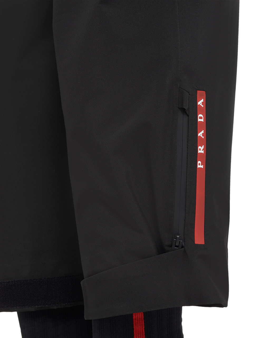 Prada Technical Fabric Anchos-leg Pants Negras | 40698-NVLX