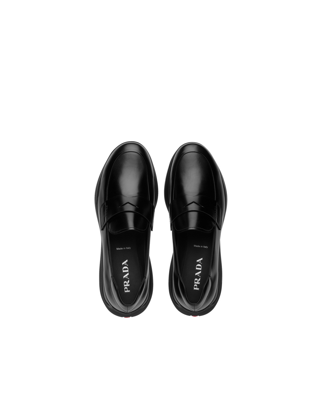 Prada Toblach Brushed Cuero Slip-on Sneakers Negras | 20713-EWCD