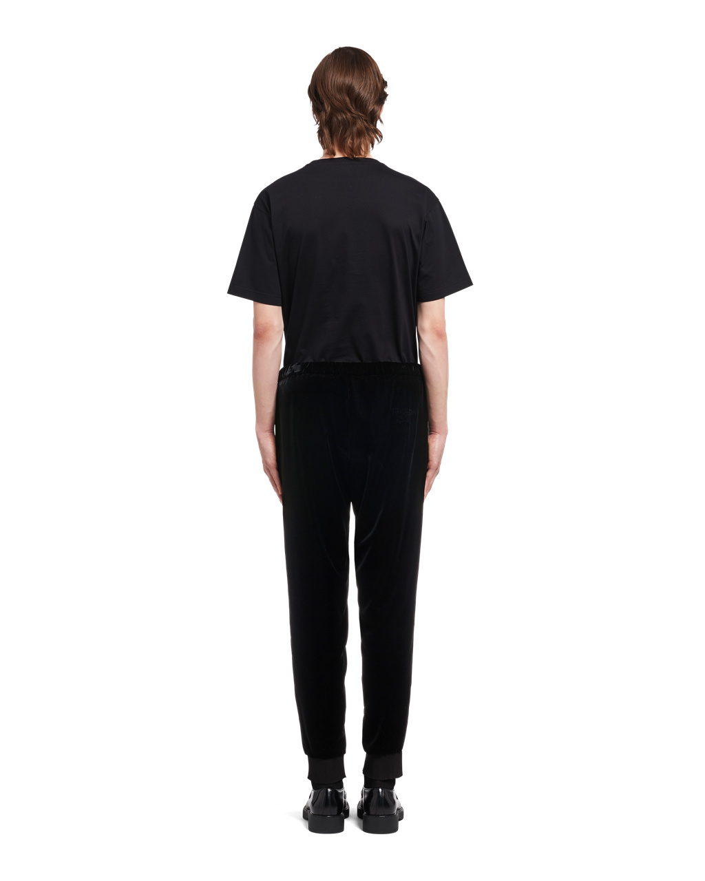 Prada Velvet Pants Negras | 06239-QXUM