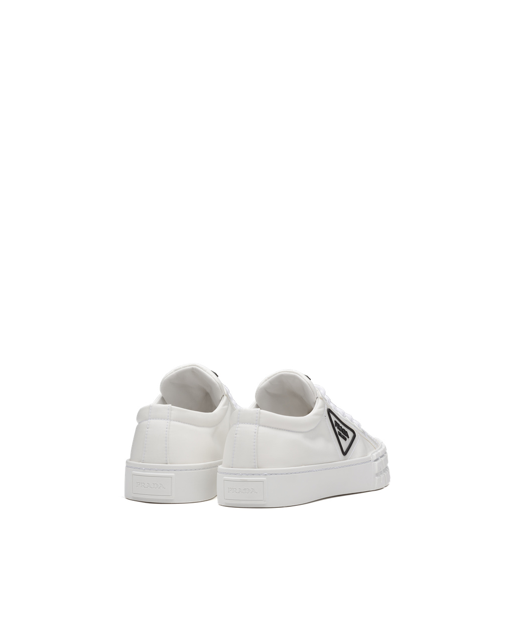 Prada Wheel Re-nylon Gabardine Sneakers Blancas | 09521-BMYE