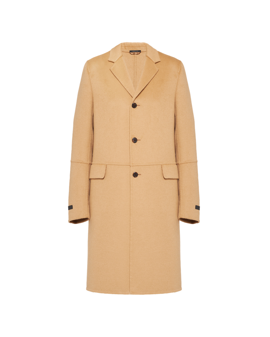 Prada Wool And Angora Coat Marrones | 12634-GMQZ