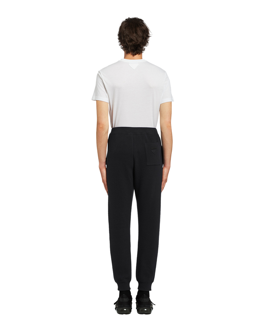 Prada Wool And Cashmere Jogging Pants Negras | 56097-PXHA