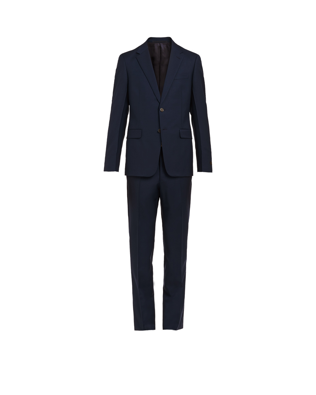 Prada Wool And Mohair Single-breasted Suit Azul Marino | 60149-GDTP