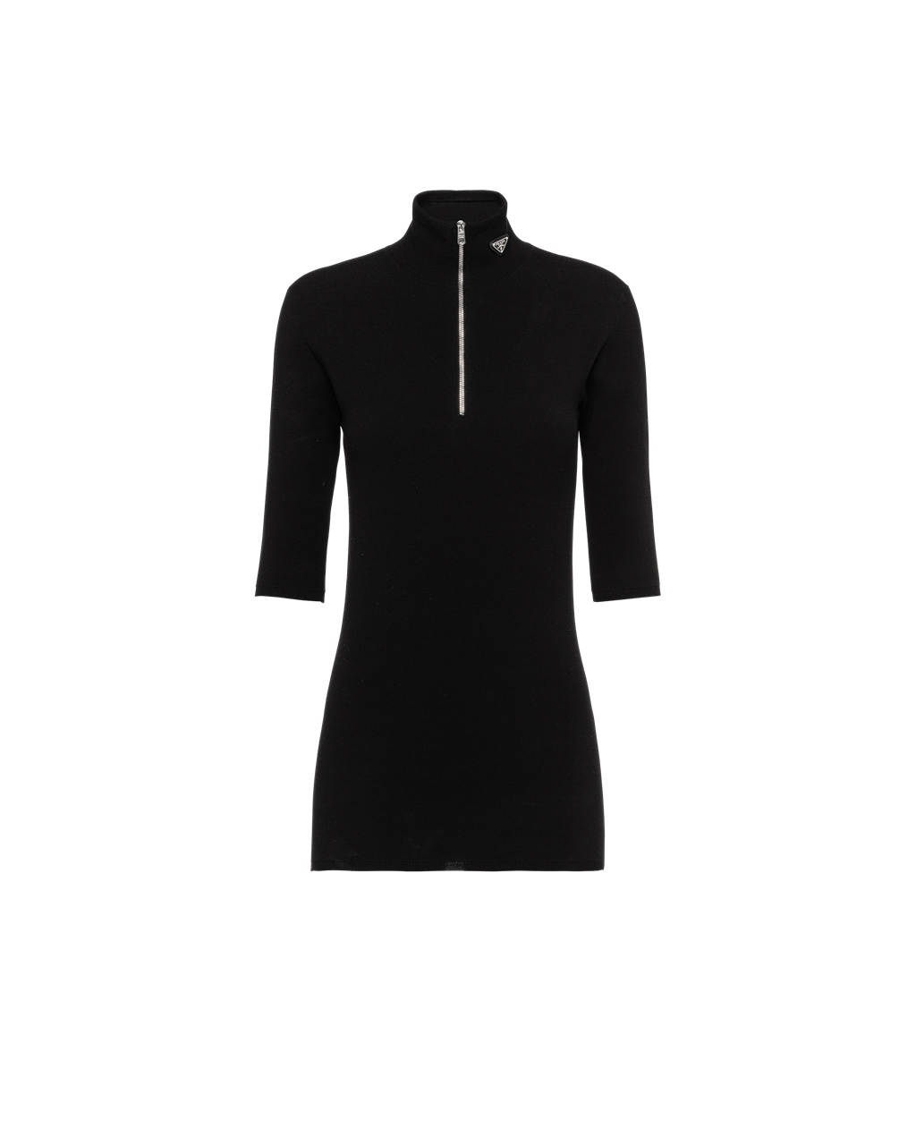 Prada Wool And Viscose Turtleneck Sueter Negras | 27081-SIKR