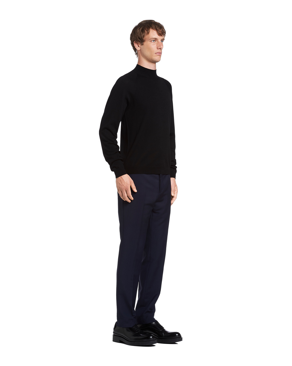 Prada Worsted Wool Turtleneck Sueter Negras | 43671-GQMD