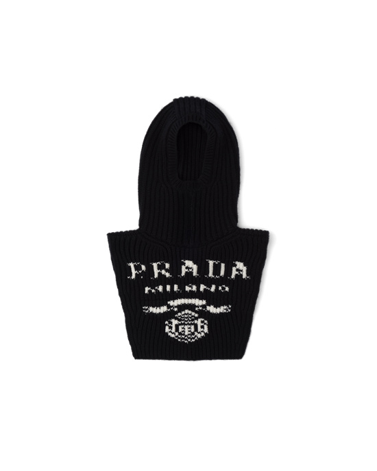 Prada Cashmere Ski Helmet Negras | 21459-AUPH