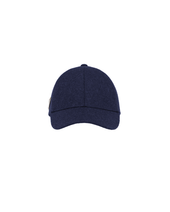 Prada Loden Baseball Cap Azul Marino | 27568-ACNG