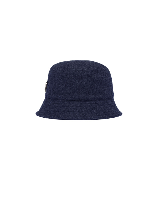 Prada Loden Bucket Hat Azul Marino | 26409-CBYL