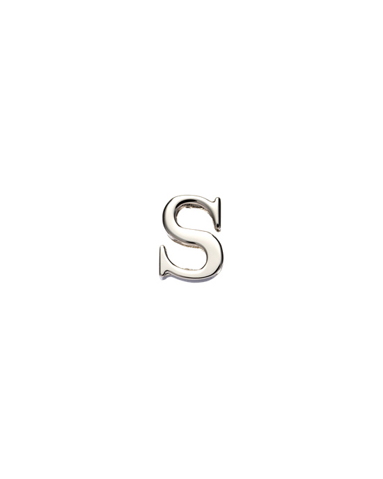 Prada My Character Sliding Metal Letter Polished Steel | 84261-XBJE