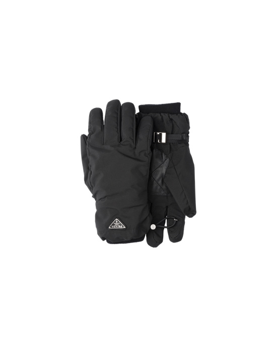 Prada Nylon Gloves Negras | 18206-INHP