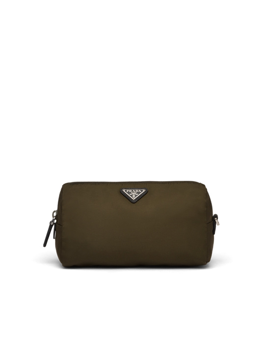 Prada Nylon Pouch Verde | 24379-RDMJ