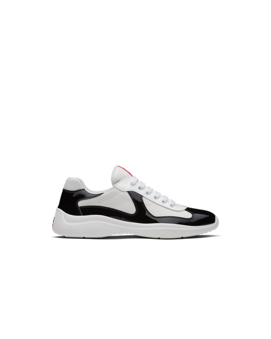 Prada Prada America's Cup Sneakers Negras Blancas | 24159-CWHO