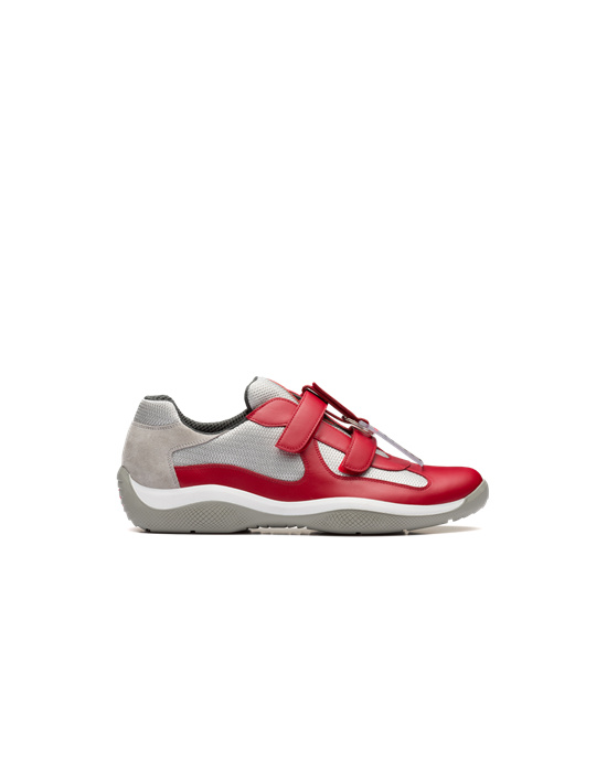 Prada Prada America’s Cup Original Sneakers Rojas | 49607-GXPQ