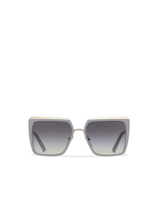 Prada Prada Cinéma Sunglasses Squared Azules Claro | 39127-CAZF