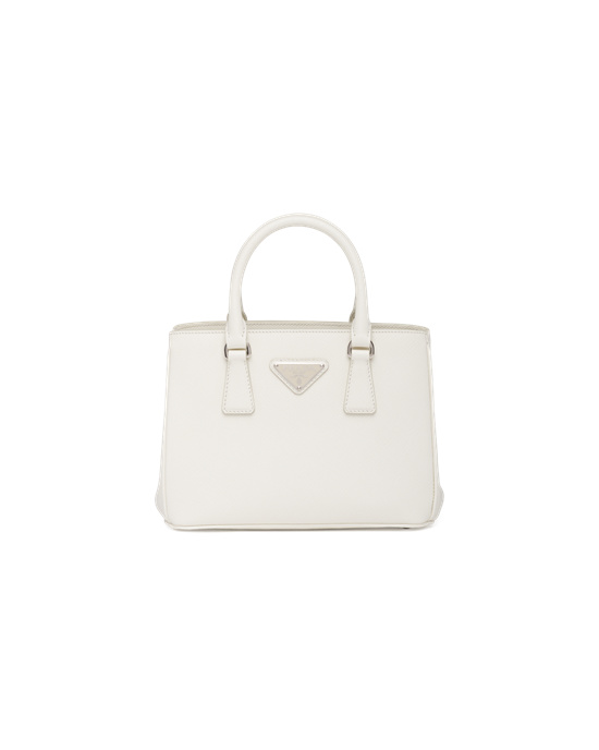 Prada Prada Galleria Saffiano Cuero Mini-bag Blancas | 43578-EYGS