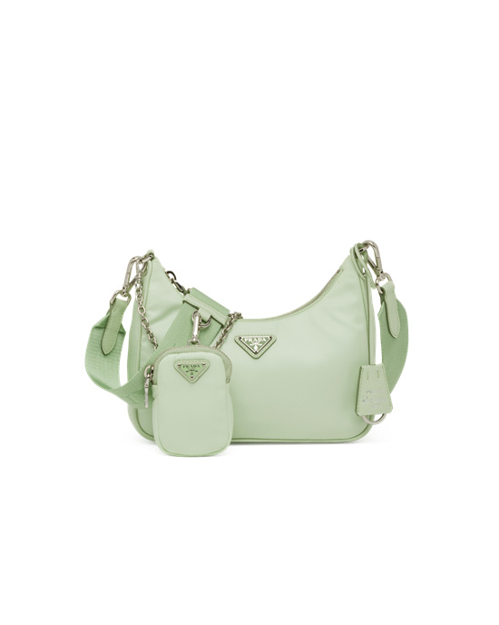 Prada Prada Re-edition 2005 Re-nylon Bag Aqua | 13697-XPEA