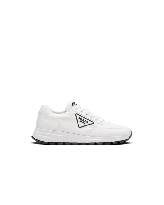 Prada Prax 01 Re-nylon Gabardine Sneakers Blancas | 95038-UEWI