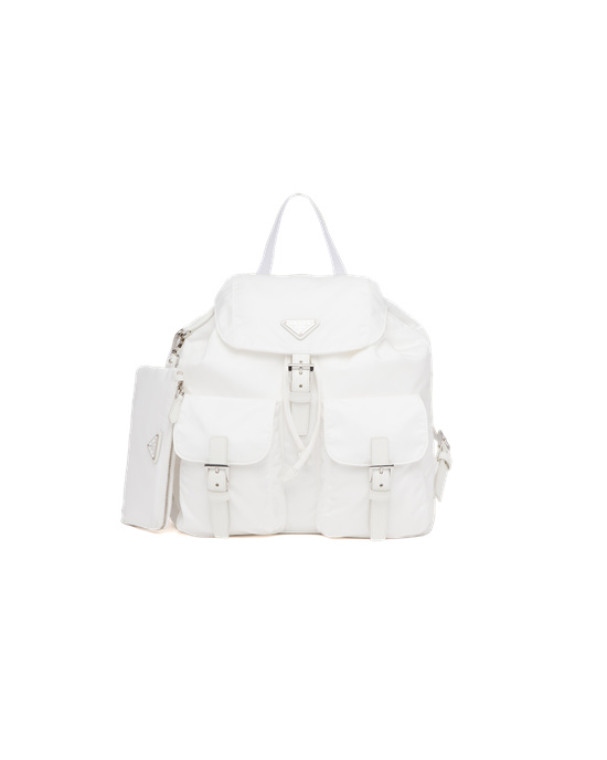 Prada Re-nylon Medium Backpack Blancas | 27036-HLXN