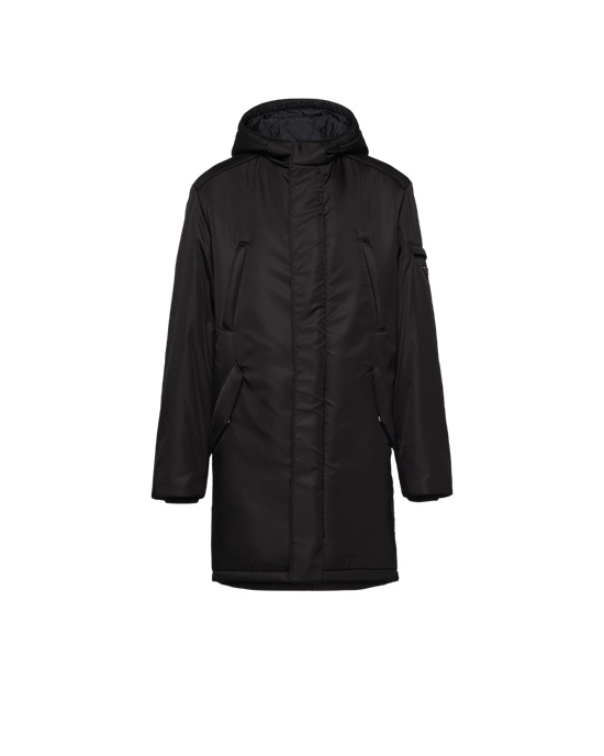 Prada Re-nylon Parka Negras | 93568-MDGI