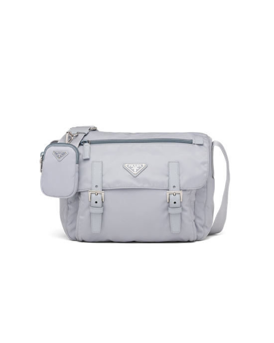 Prada Re-nylon Shoulder Bag Azules | 69251-UMDT