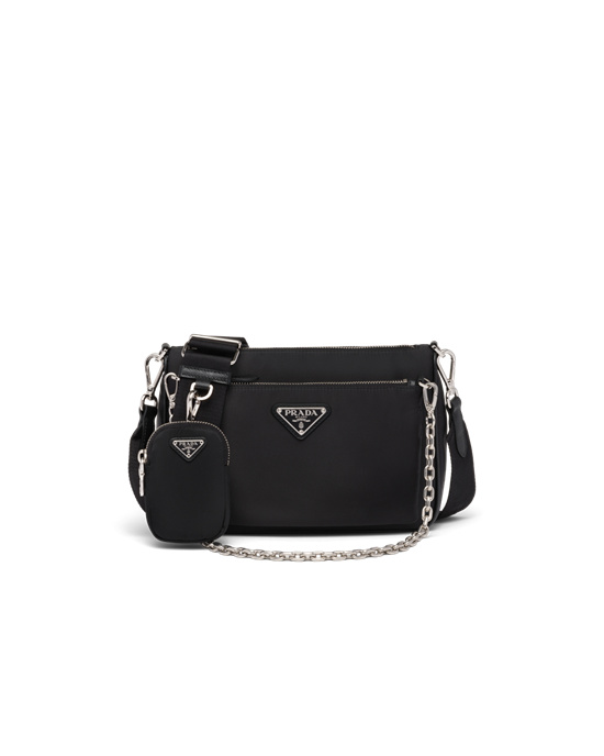 Prada Re-nylon Shoulder Bag Negras | 17856-MLAU