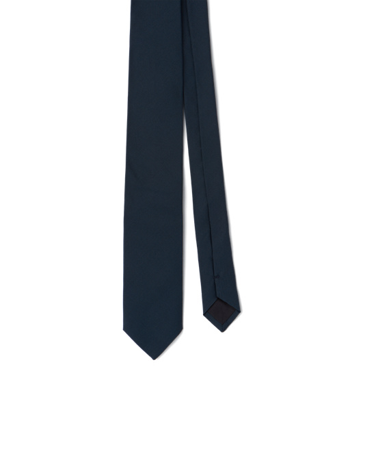 Prada Silk Tie Azul Marino | 01765-TXJO