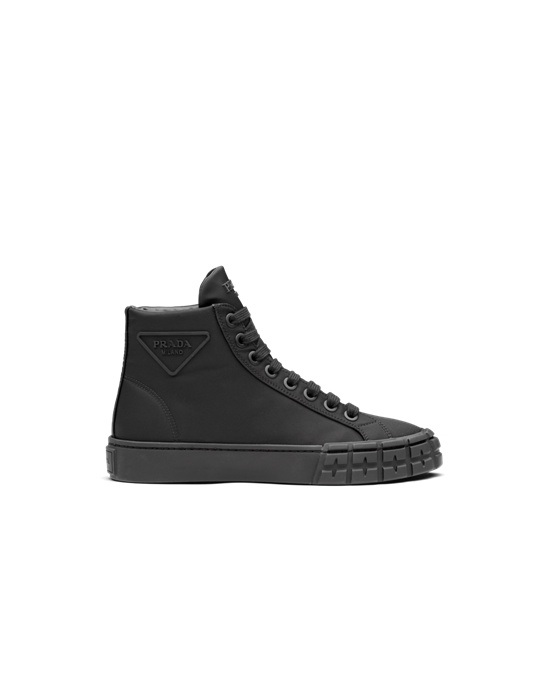 Prada Wheel Re-nylon Gabardine Sneakers Negras | 19028-KNJR